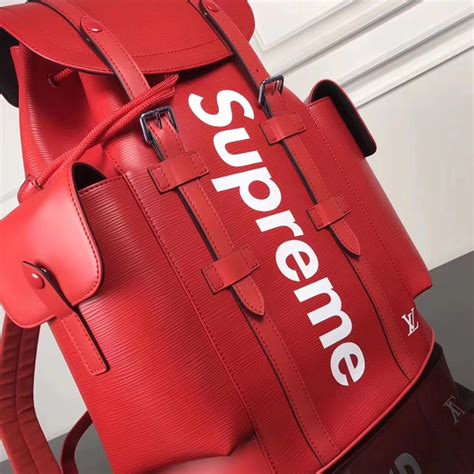 louis vuitton x supreme christopher backpack replica|supreme christopher backpack.